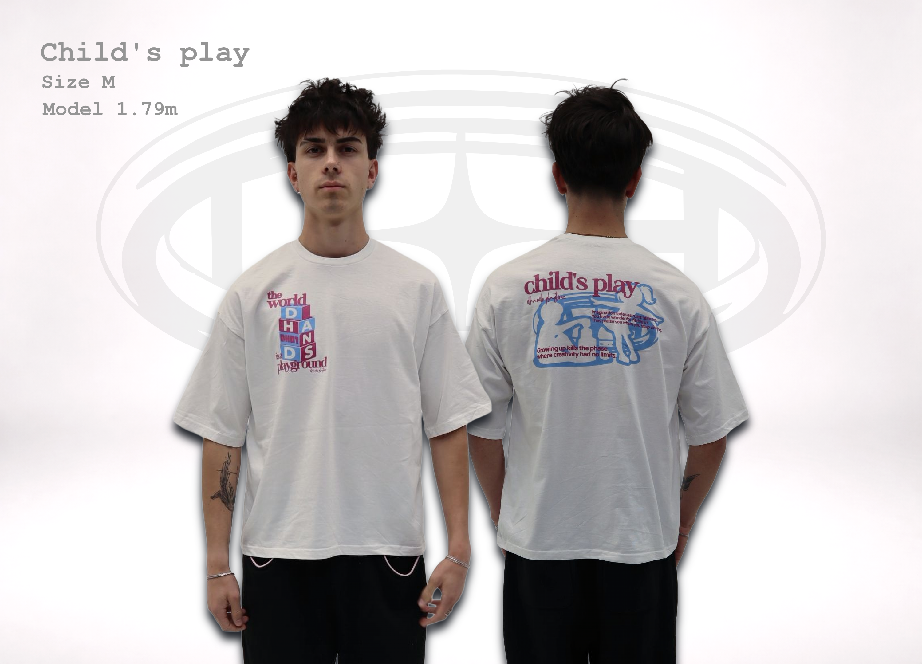 DH01 tee - child's play